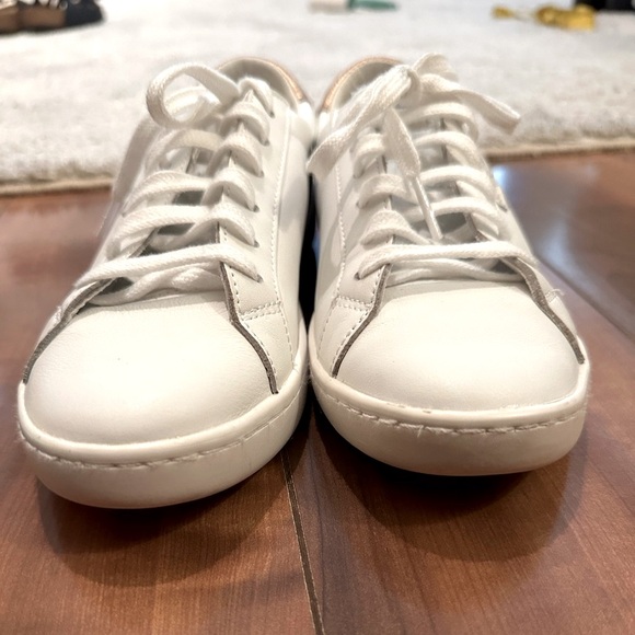 Keds - Women’s Ace Leather Sneaker - White/Metal Rose Gold - Size 5.5 - Picture 5 of 9